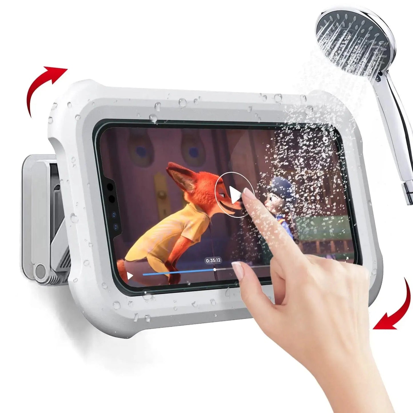 Watch-N-Wash™ - Waterproof Phone Mount