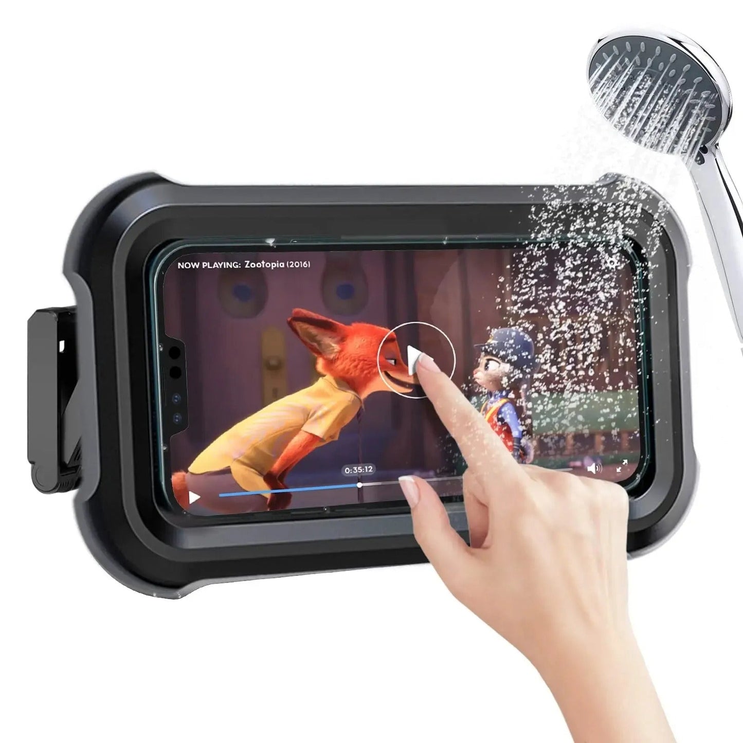 Watch-N-Wash™ - Waterproof Phone Mount